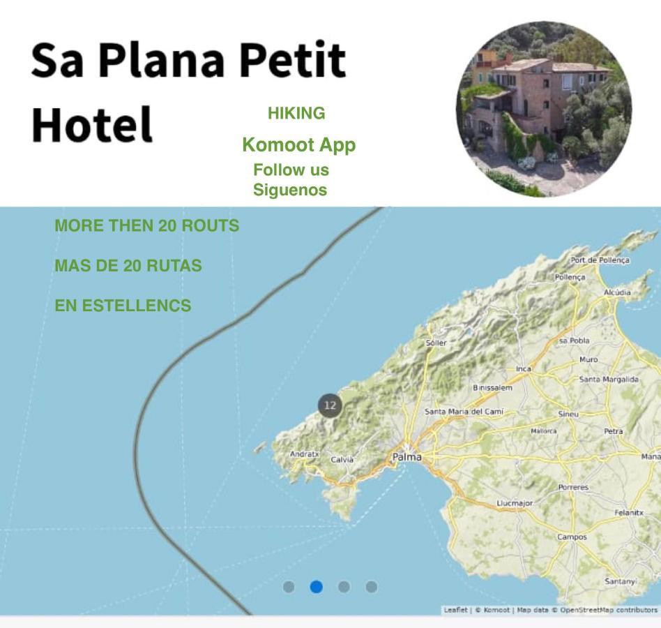 Sa Plana Petit Hotel Эстелленкс Экстерьер фото